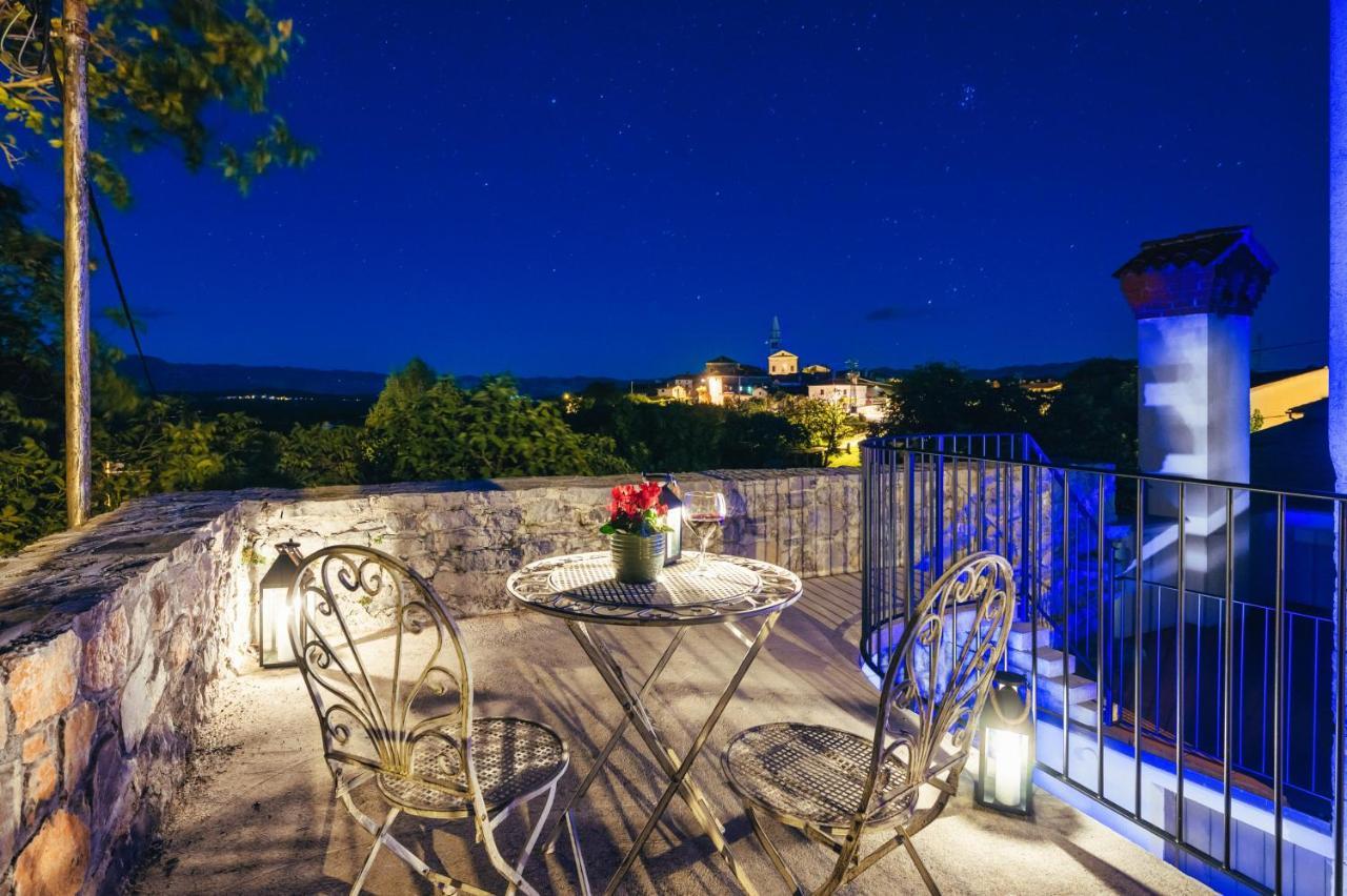 Karst House Zan Pliskovica With Private Pool Villa Dutovlje Exterior photo
